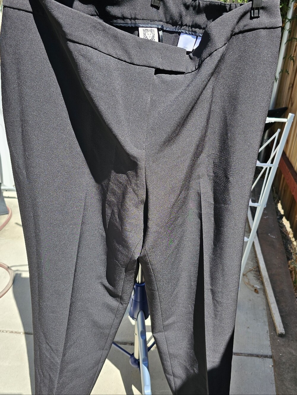 Anne Klein Plus Size Straight Leg Pants